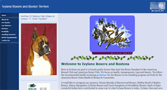 Desktop Screenshot of ivylaneboxers.com